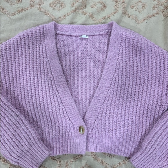 Pink Knit Women's Sweater - Picture 2 of 5